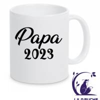 Tasse " Papa 2023" inkl. Geschenkverpackung Bild 1