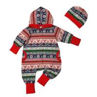 Baby Frühchen Jungen Mädchen Overall Jumpsuit LYBSTES Weihnachten Norweger Strickoptik Geschenk Geburt Winter Bild 5