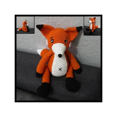 Häkelanleitung: Fuchs Fuchsi