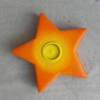 Handbemalter Teelichtstern SHINING STAR Bild 1