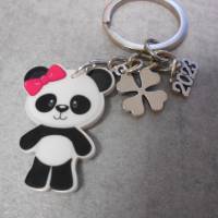 Panda Pandabär Glück Schlüsselanhänger Glücksbringer, 2023 Bild 1