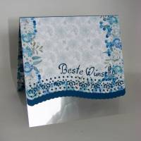 Plotterdatei Beste Wünsche Karte Bild 2