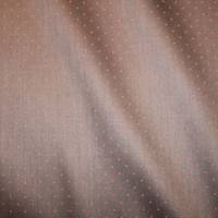 14,30 EUR/m Dirndl-Stoff Punkte rosa auf beige 1mm Baumwollsatin Bild 2