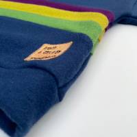 Sweatshirt aus Merinowolle | Pullover | Gr.  52 bis 152 | Pullover | Merinowollpullover | mit Regenbogen beidseitig Bild 5