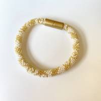 Schmuckset Halskette und Armband "Mäander in gold" Bild 3