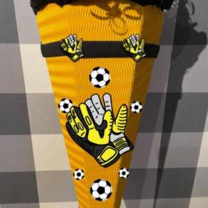 Bastelset für Schultüte Zuckertüte Fußballhandschuhe Verschiedene Farben Bild 4