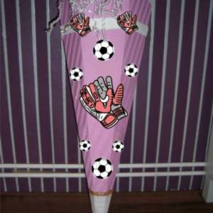 Bastelset für Schultüte Zuckertüte Fußballhandschuhe Verschiedene Farben Bild 9