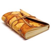 Lederbuch - Soft OX Lion Antique - Fall - Din A5 - Kompaktes Tagebuch oder Notizbuch Bild 2