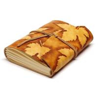 Lederbuch - Soft OX Lion Antique - Fall - Din A5 - Kompaktes Tagebuch oder Notizbuch Bild 7