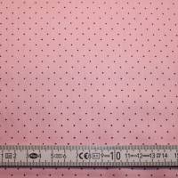 14,30 EUR/m Dirndl-Stoff Punkte schwarz auf rosa 1mm Baumwollsatin Bild 10