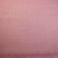 14,30 EUR/m Dirndl-Stoff Punkte schwarz auf rosa 1mm Baumwollsatin Bild 2