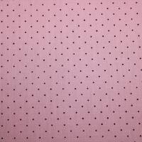 14,30 EUR/m Dirndl-Stoff Punkte schwarz auf rosa 1mm Baumwollsatin Bild 6