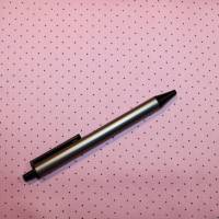 14,30 EUR/m Dirndl-Stoff Punkte schwarz auf rosa 1mm Baumwollsatin Bild 9