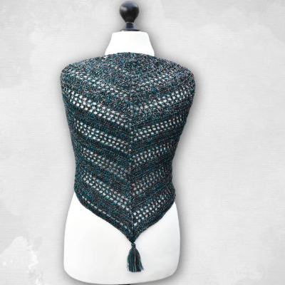 Häkeltuch Anleitung für Anfänger – Dreieckstuch NEW ORLEANS einfach häkeln