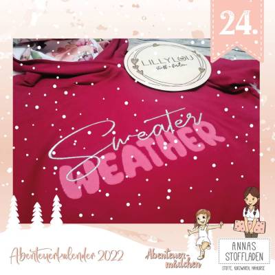 Sweater Weather - Doodlestickdatei (4 Größen)