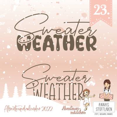 Sweater Weather Plotterdateien