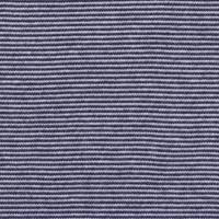 9,00 Euro/m Bündchen,  Ringelbündchen, Stella, blau-weiß, 0,25 m Bild 1