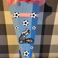Bastelset für Schultüte Zuckertüte Fußballschuhe Verschiedene Farben Bild 6