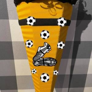 Dekoelemente für Schultüte Zuckertüte Fußballschuhe Verschiedene Farben. Nur Motive Bild 3