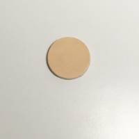 Runde beige Blankleder-Stanzteile zum punzieren 30 mm 10/20/30/40/50 Stück Bild 3