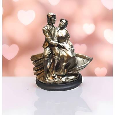 Italienische Silber Figurine Romeo & Julia – Einzigartiges Sammlerstück aus Verona