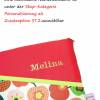 eReader Tasche Tablethülle Tulpen Mini dunkelrot, personalisierbar, Maßanfertigung bis max. 10,9 Zoll Bild 5