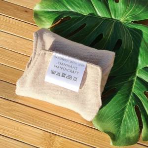 Stoffbinden und Slipeinlagen aus weichem Flanell Stoff mit Molton Einlage - 100% Baumwolle - nachhaltig - Zero Waste - w Bild 6