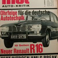 mot Auto-Kritik  Nr. 3 -    30.1.1965   -     Test :  Citroen AMI 6 Break / Steyr-Puch 650 TR Bild 1