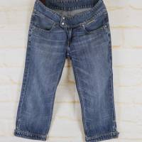 Vintage 90er Jeans Low Waist Capri Hose Jeanshose Levis Größe 34 36 S Blau Used Caprihose Bild 1