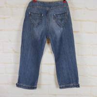 Vintage 90er Jeans Low Waist Capri Hose Jeanshose Levis Größe 34 36 S Blau Used Caprihose Bild 3