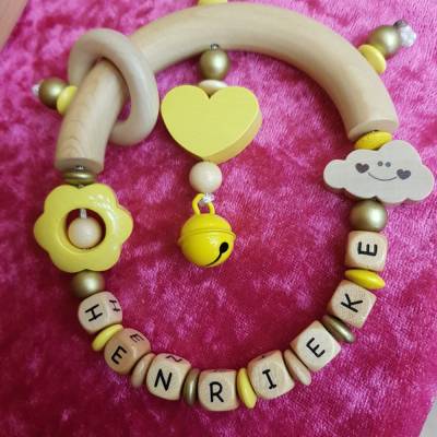 Greifling mit Namen Natur, Gelb, Gold