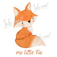 Bügelbild Fuchs "my Little Fox" Bild 1