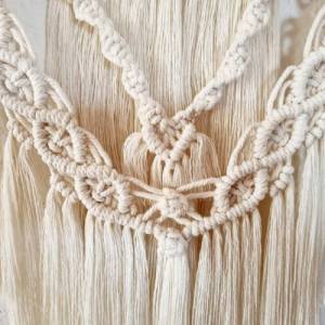 Makramee Wandbehang im Boho Stil aus 100% Bio-Baumwolle Bild 4