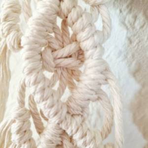 Makramee Wandbehang im Boho Stil aus 100% Bio-Baumwolle Bild 5