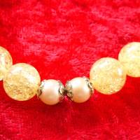Perlenarmband Honigtau I schön und elegant handgemacht von Hobbyhaus Bild 10