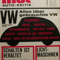 mot Auto-Kritik  Nr. 4 -    13.2.1965   -     Test :  VW alles über gebrauchte VW Bild 1