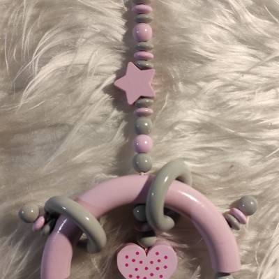 Spielclip für Kinderwagen / Maxicosi Mädchen