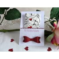 Freudentränen-Taschentuch mit Hülle für die Hochzeit Bild 1