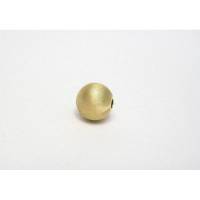4 Satinierte Kugel 6 mm aus Silber 925 vergoldet, Kette, Armband, Ohrringe Zwischenteil Bild 1