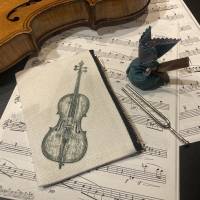 Kleine Zubehör-Tasche für Cellospieler, Geschenk für Cellisten, Geschenk für Cellolehrer Bild 2