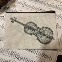 Kleine Zubehör-Tasche für Cellospieler, Geschenk für Cellisten, Geschenk für Cellolehrer Bild 3