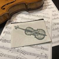 Kleine Zubehör-Tasche für Cellospieler, Geschenk für Cellisten, Geschenk für Cellolehrer Bild 4