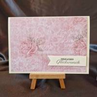 Hochzeitskarte mit Geschenkverpackung - Liebe - Rosen Bild 2