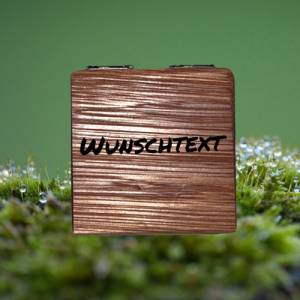Ringbox aus Holz personalisierbar Überseeholz Bild 7