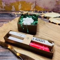 Geburtstags-Gugelhupf mit zwei Kerzen Raysin in einer Geschenkverpackung - verschiedene Ausführungen Bild 4