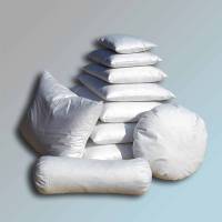 40 x 40 cm sehr hochwertige Kissen neue Dithmarsche Gänsefedern Federkissen 300 g in weiß blanc white Bild 6