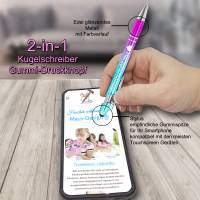 Kugelschreiber personalisiert | Metall Kugelschreiber mit Gravur ab 1 Stück | Stylus | Touch Pen Bild 2