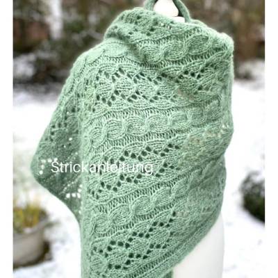 Strickanleitung Lizas Schaltuch Winterreigen