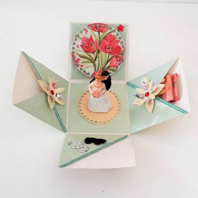 Geldgeschenk Hochzeit Überraschungsbox Deko Figur Hochzeitsgeschenk Geschenk Verpackung