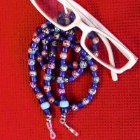 Brillenkette / Brillenband, Brillenhalter, blau Bild 1